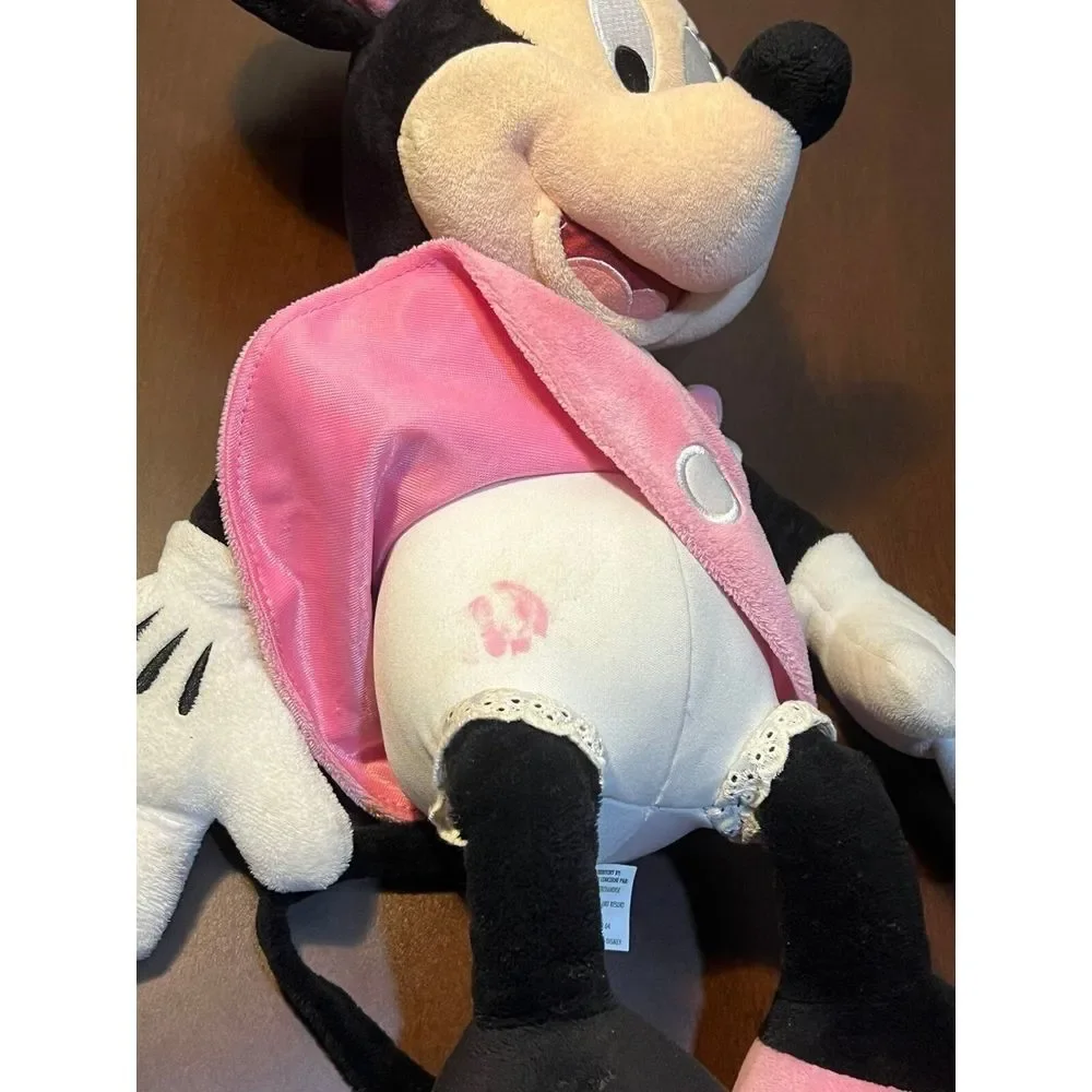Minnie Mouse 29 inch pink‎ vintage plush